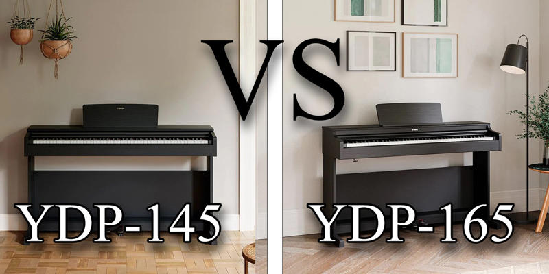 تفاوت بین پیانو یاماها مدل YDP-145 و پیانو یاماها YDP-165