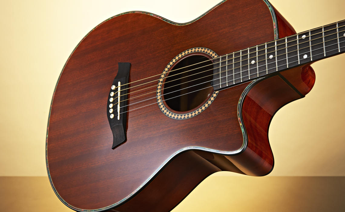 تست صدای گیتار مانویل رودریگز مدل A Cutaway