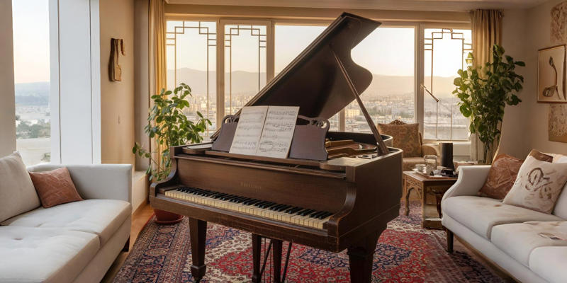 فروش پیانو آکوستیک دست‌دوم در تهران