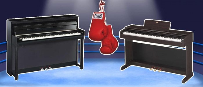 مقایسه Yamaha CLP و YDP: تفاوت های بین Clavinova وArius  