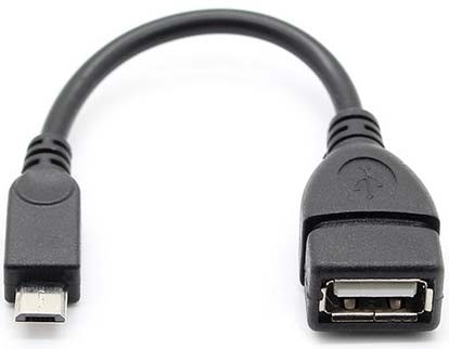 آداپتور OTG معروف به  USB( On-The-Go) نوع A به Micro USB 