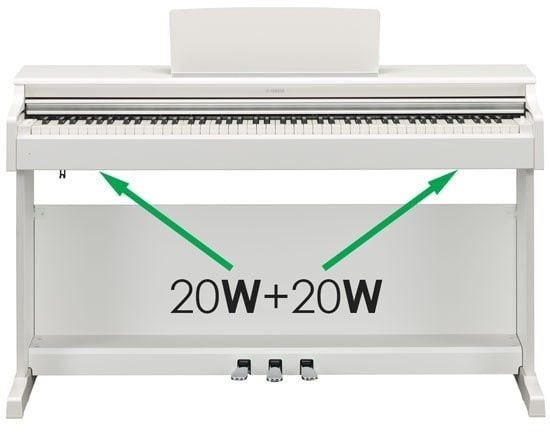 کیفیت صدای  Yamaha YDP-165