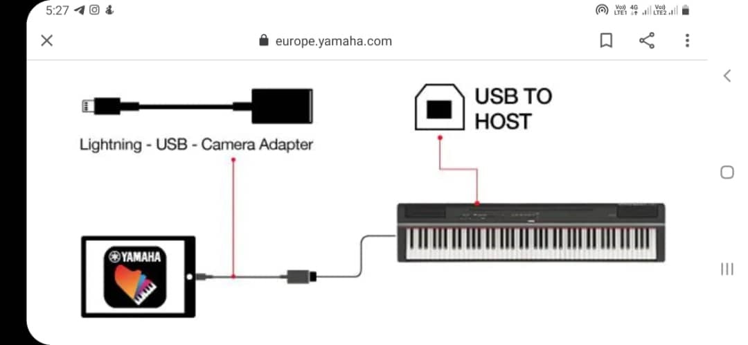 روش اتصال پیانو به دستگاه های iOS