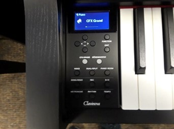 yamaha clp 645 پنل