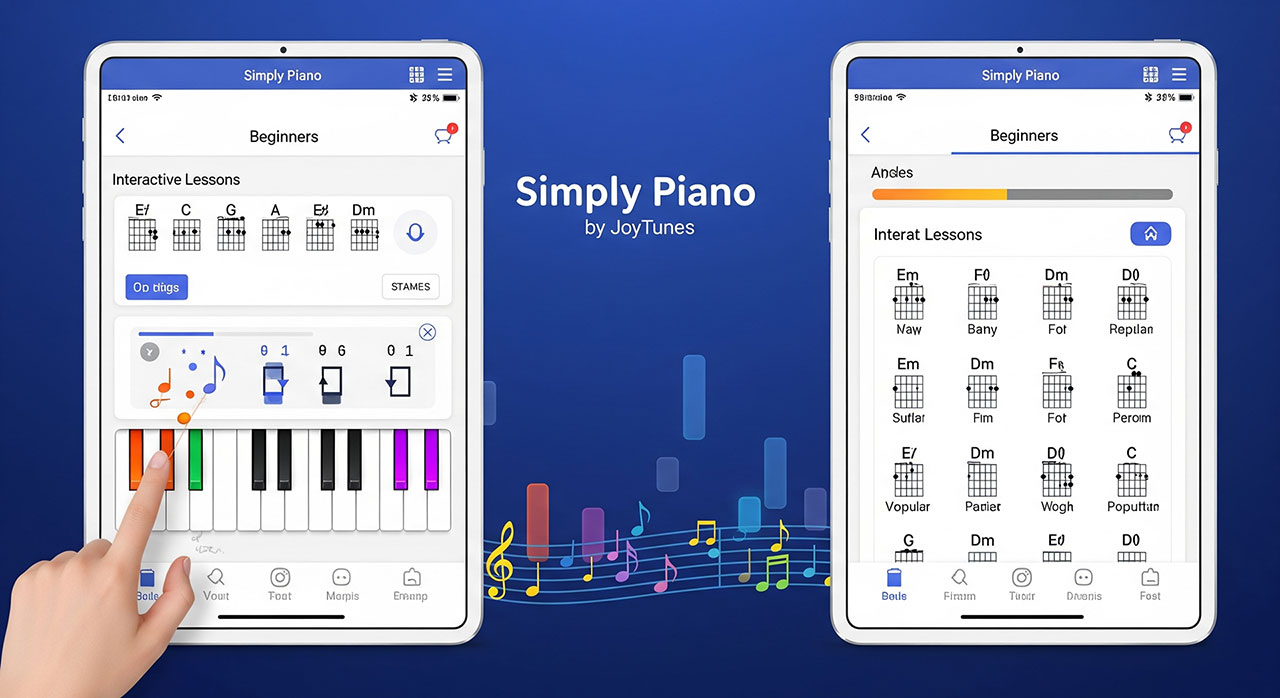 اپلیکیشن رایگان: Simply Piano از JoyTunes